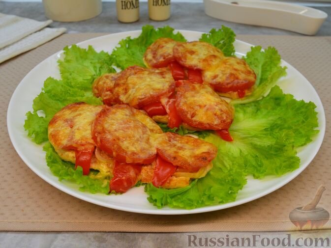 Отбивная из куриного филе с помидорами и сыром – кулинарный рецепт