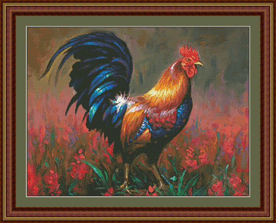 2078 Colourful Rooster