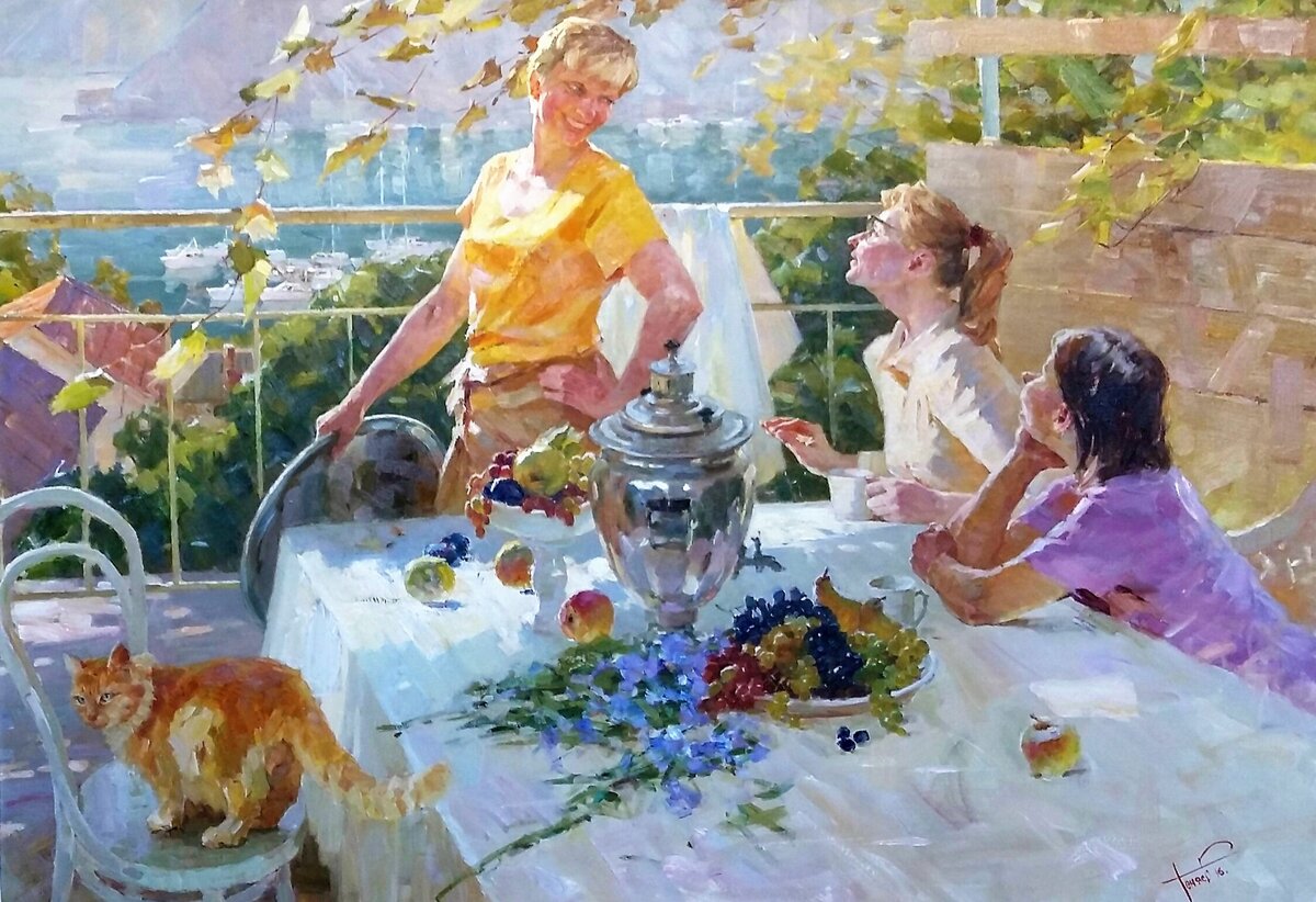 Теняев О.А.,«Подружки», 2016