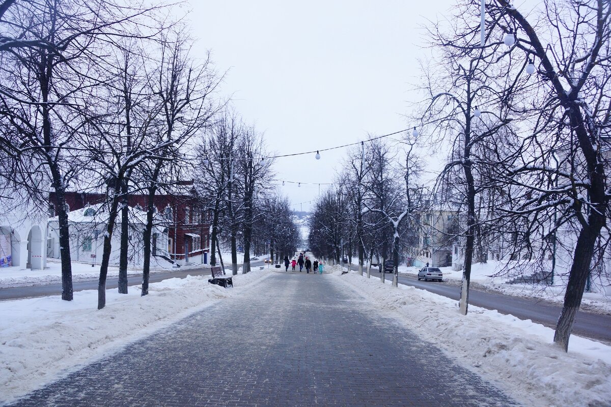 Спуск к Волге, ул. Молочная гора, фото автора