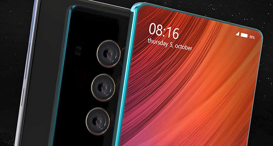 Неофициальный рендер Xiaomi Mi Mix 4