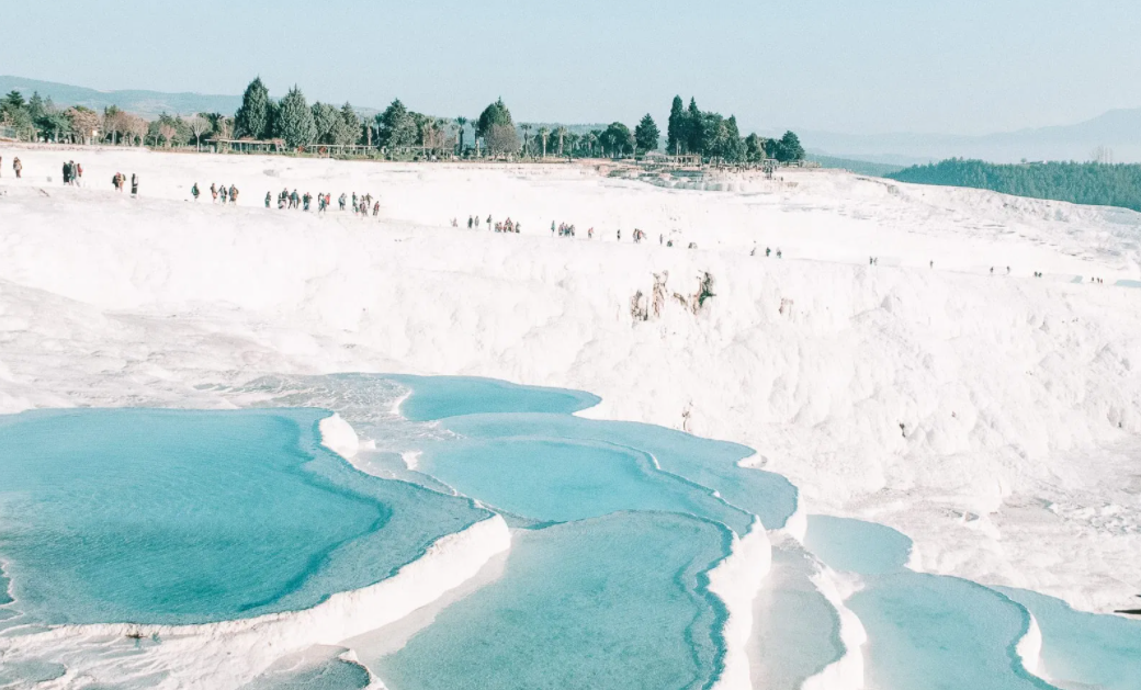 Термальные бассейны Памуккале