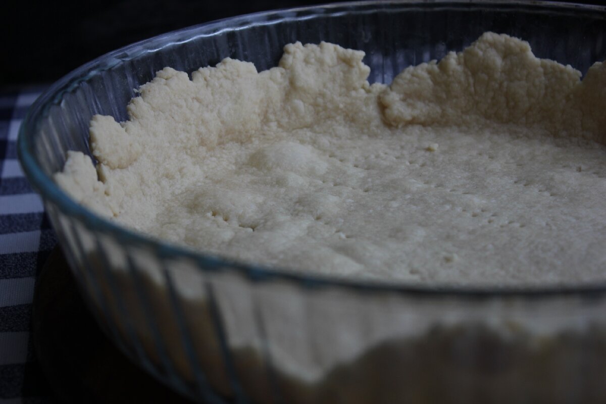 Тесто после 15-минутной выпечки 