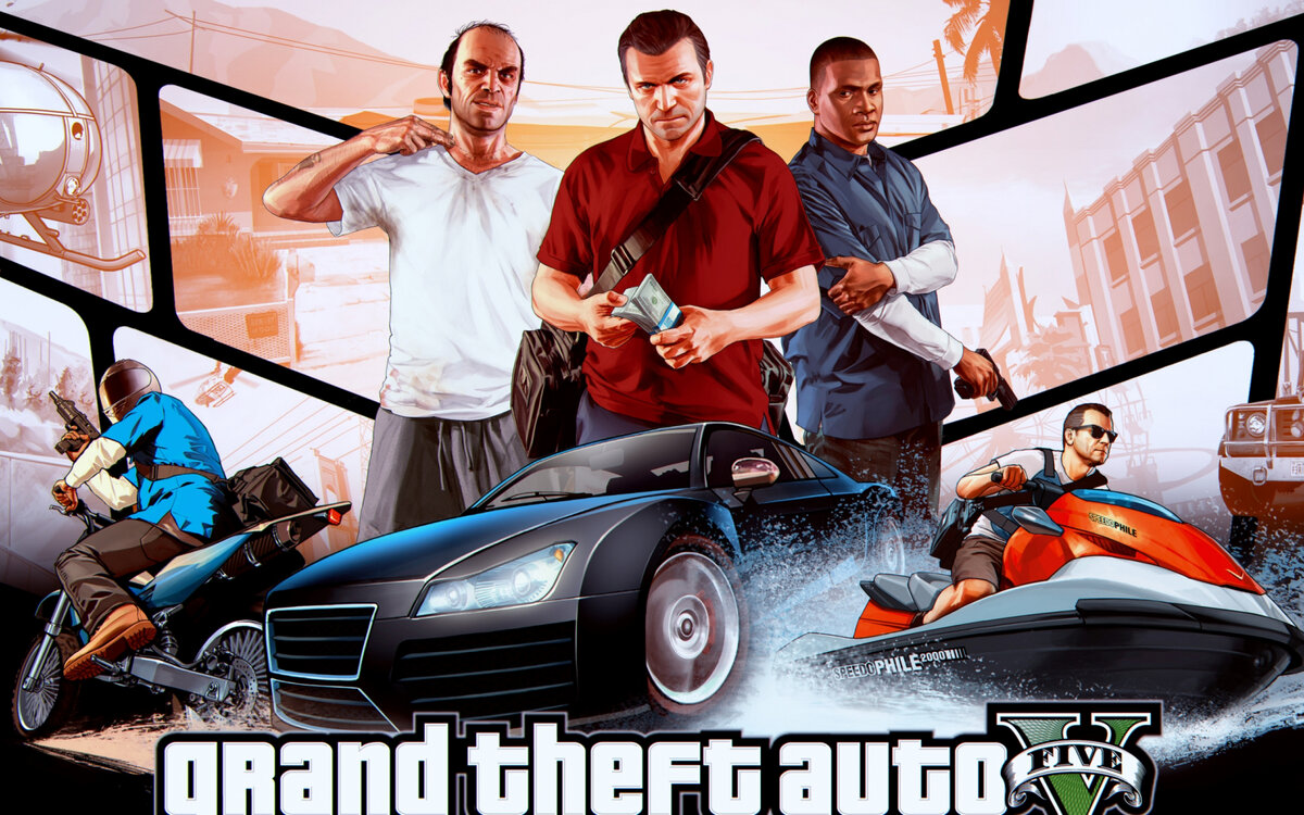 GTA V poster