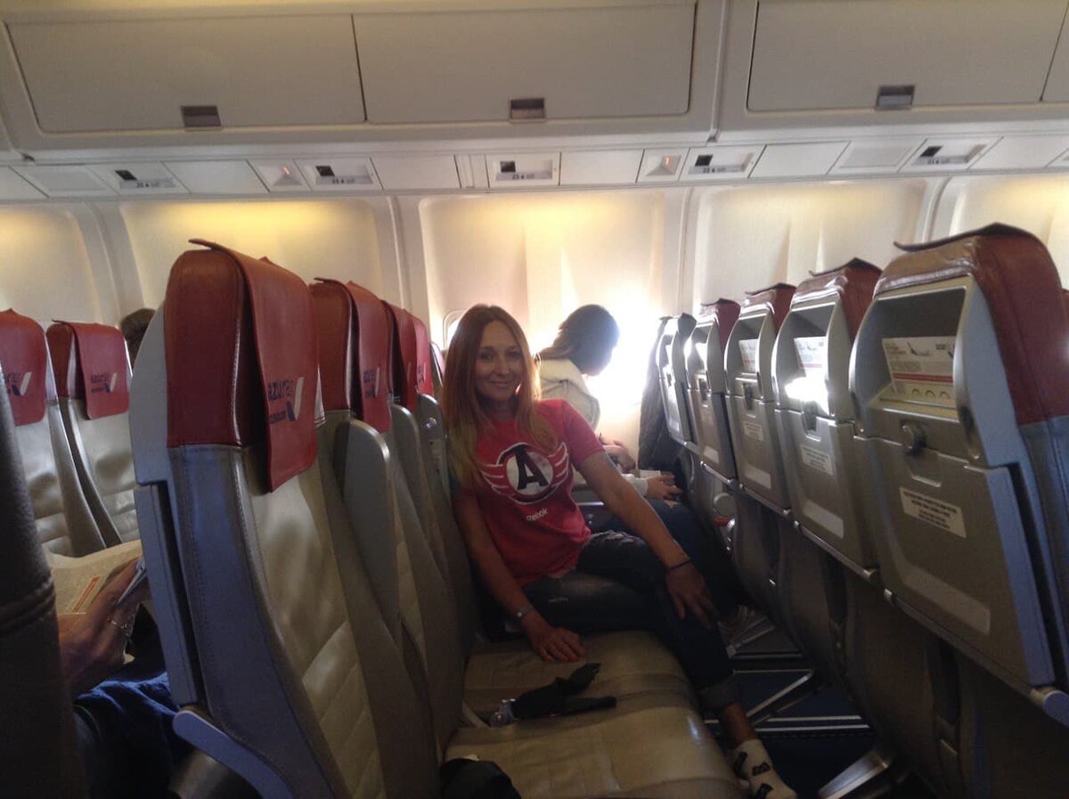 В самолете Azur Air