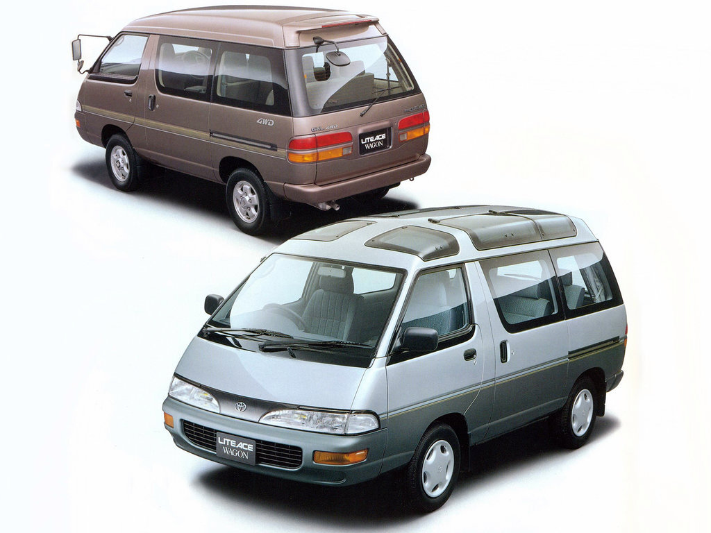 Toyota Lite Ace 1992, минивэн, 4 поколение, R20, R30 (01.1992 - 09.1996)