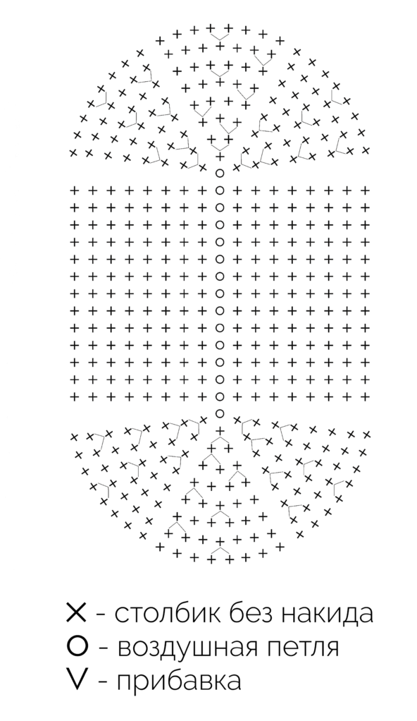 Заготовка для вязания люльки