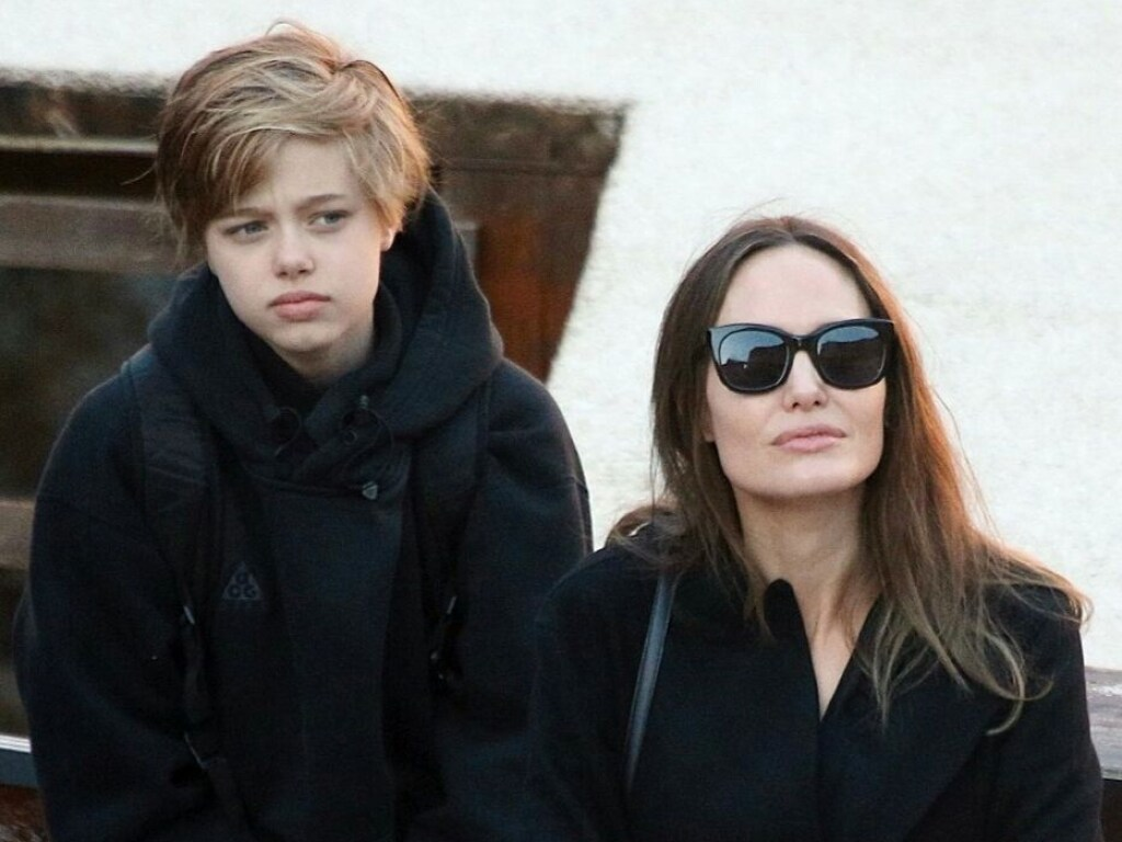 Шайло Джоли Питт и Анджелина Джоли