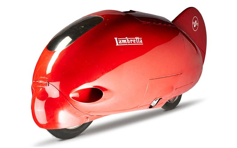 Гоночный скутер Lambretta Record. Фото italianways.com