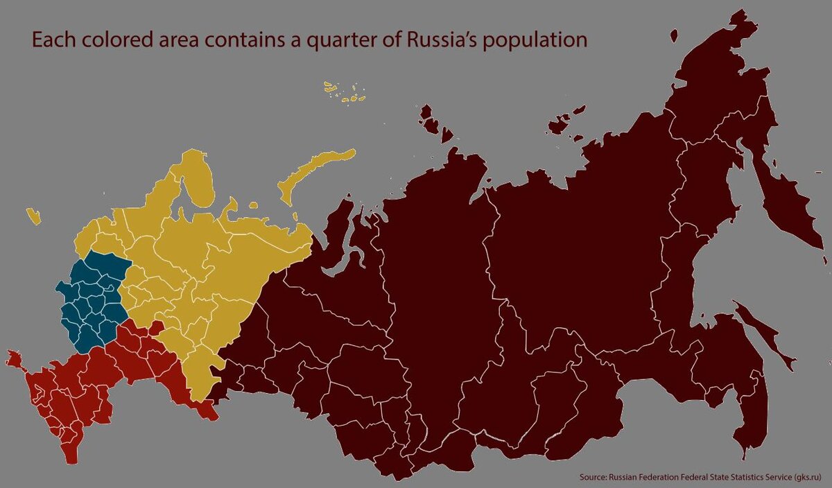 Как будет выглядеть карта россии