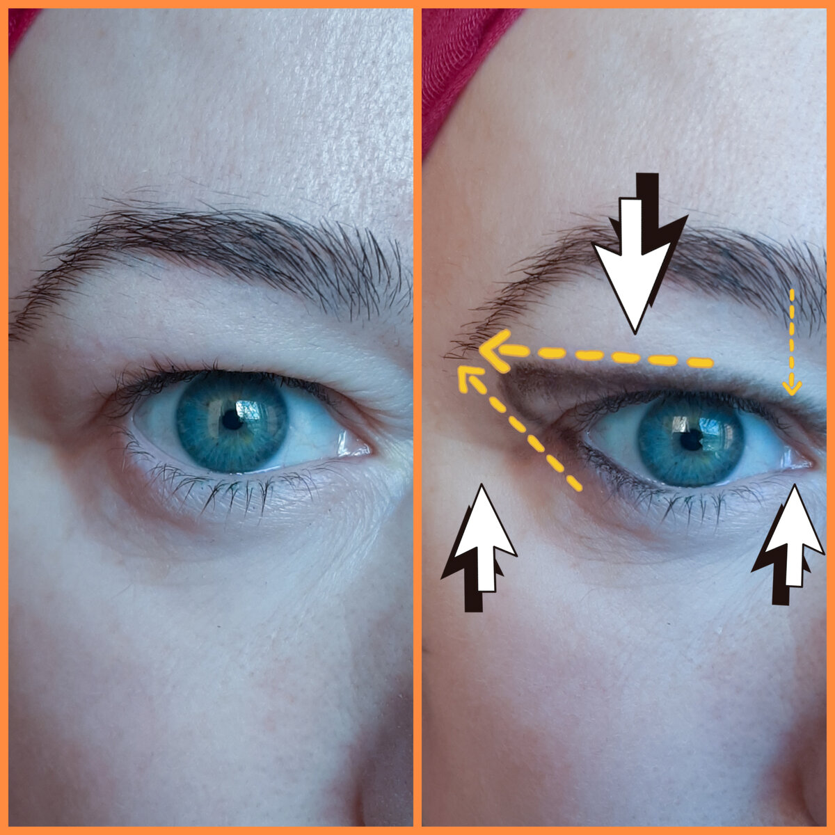 Как наносить тени в зависимости от формы глаз