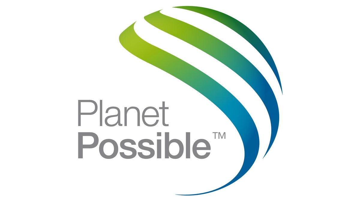 Логотип Planet Possible 