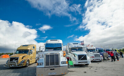 Техника, представленная на выставке Truckfest