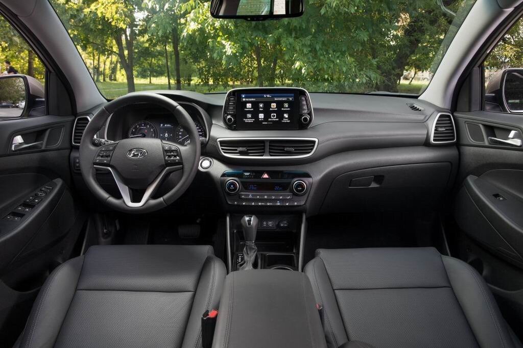 Интерьер Hyundai Tucson 