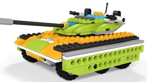 Lego tank // Как сделать танк из лего деталей. Инструкция самоделка