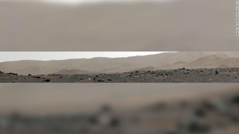 Новое изображение Марса с места посадки марсохода показывает красную планету в высоком разрешении