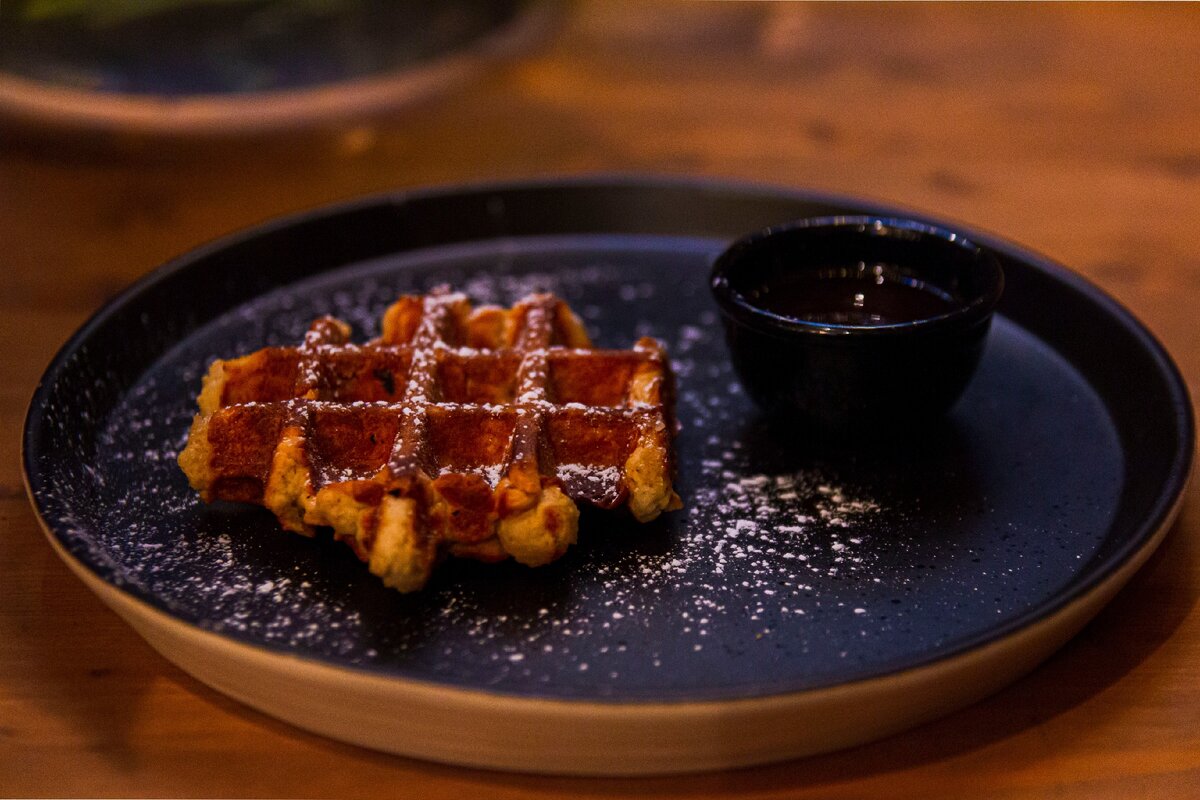 Десертная Льежская вафля