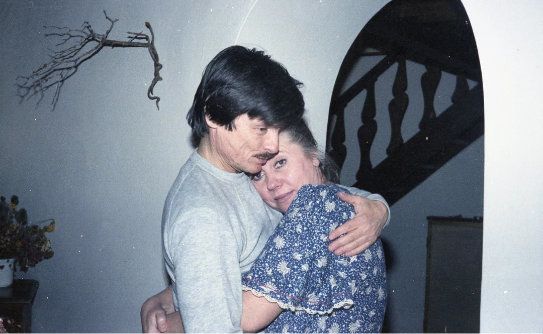 Тарковский с женой Ларисой.