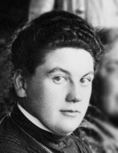 Александра Львовна Толстая, дочь писателя.