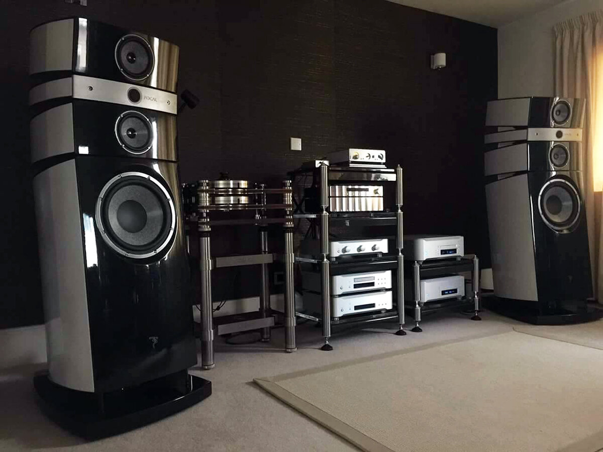 Аудио система , акустика  Jm Lab  Utopia , источник Еsoteric , усилитель Roland 