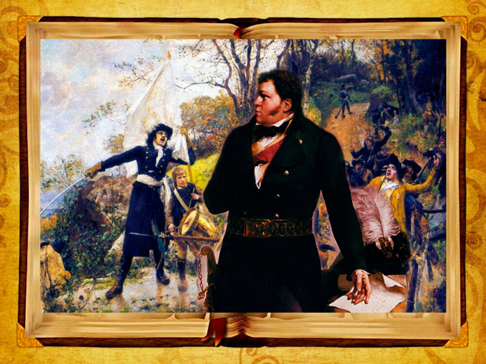 Фоновое изображение взято с Kartinkinaden.ru. Картины для коллажа найдены на https://commons.wikimedia.org и являются общественным достоянием. 