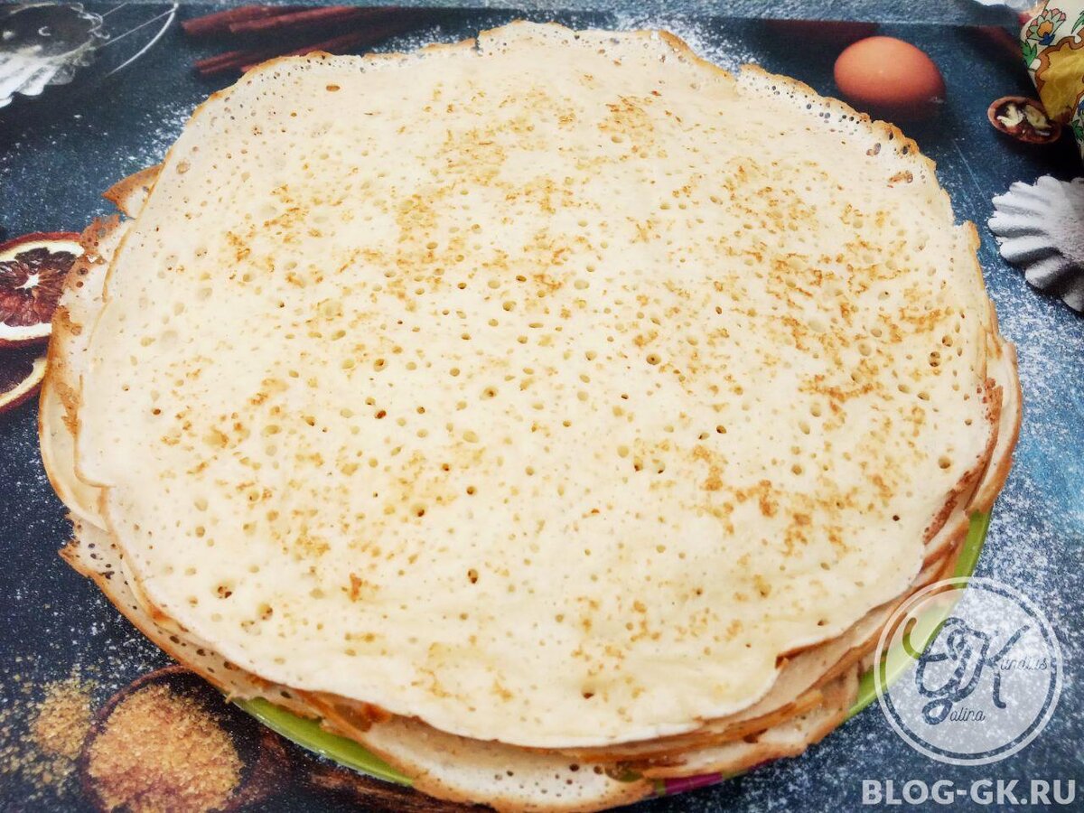 Дрожжевые блины