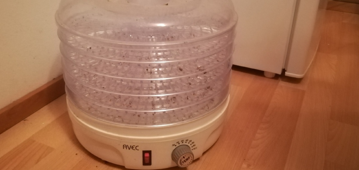 Сушилка фруктов занимает очень много места и по-моему очень малоэффективна. 