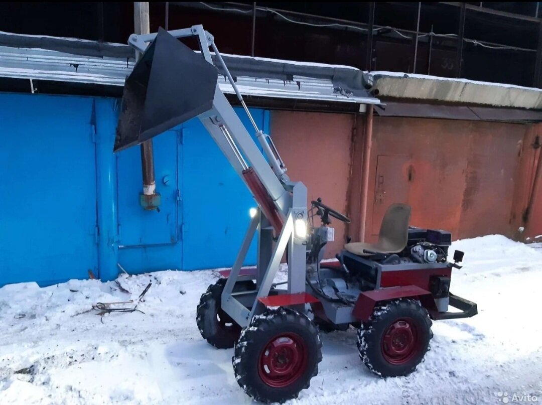 Авито самодельный погрузчик Мини погрузчик на авито. Справедливая цена! Кулибин Дзен