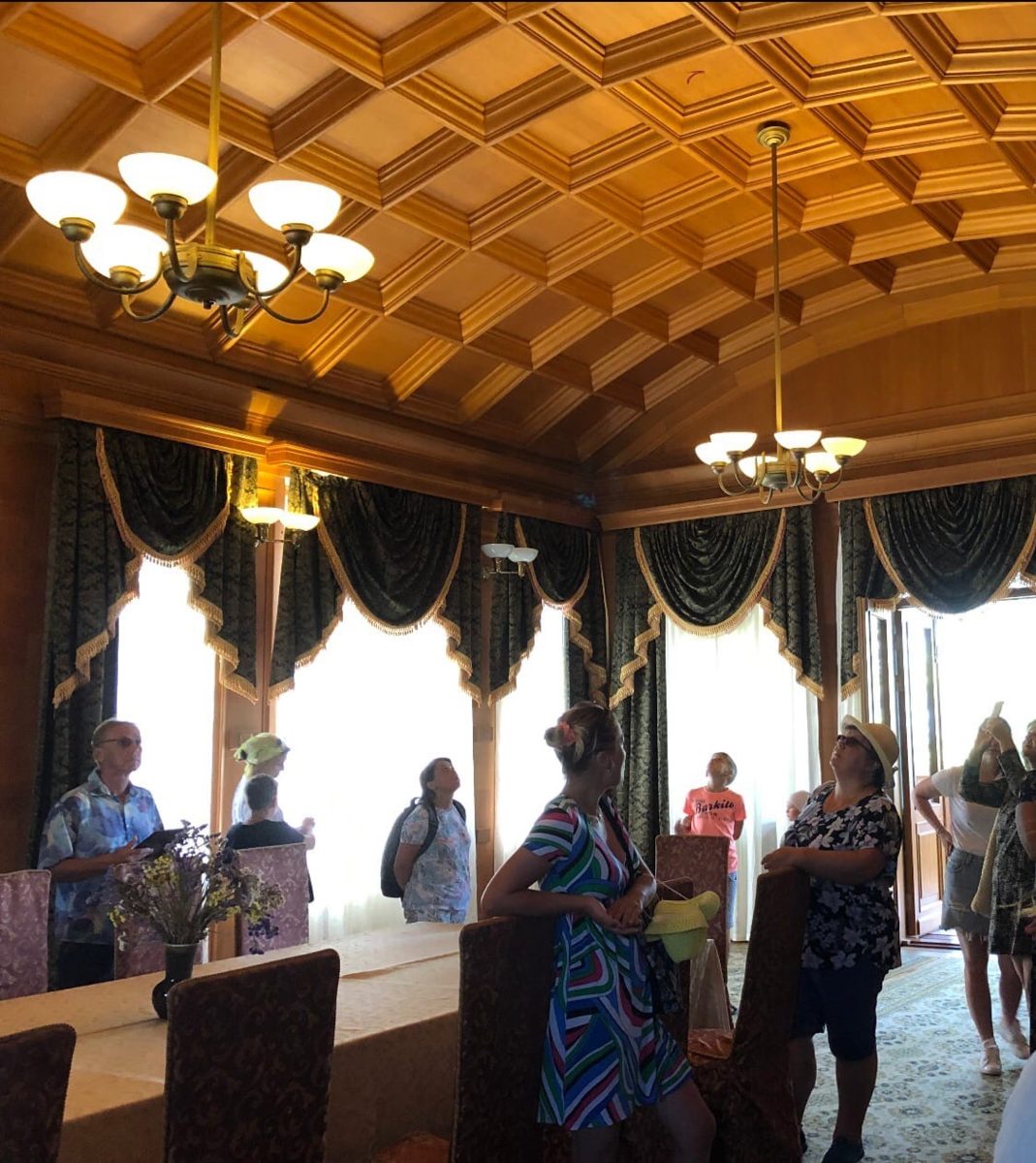 интерьеры дачи Сталина