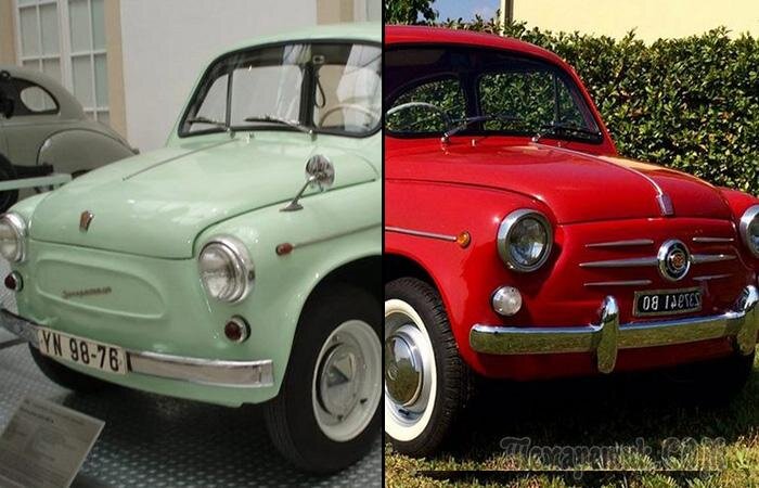 ЗАЗ 965 - Fiat600 
