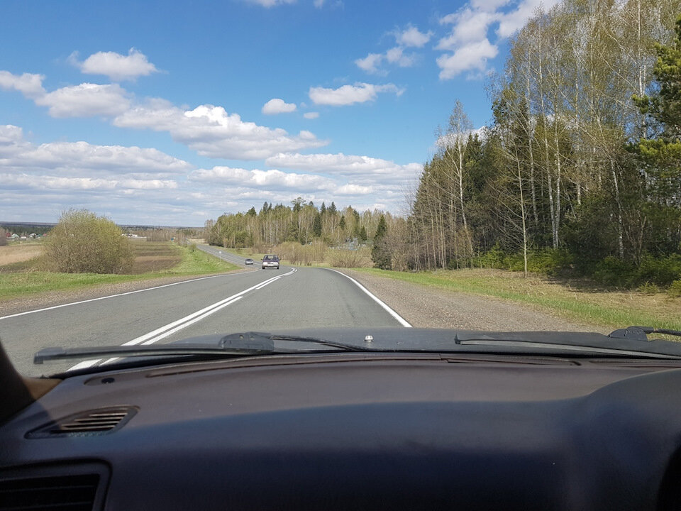  ехать за мотором было 30км в одну сторону, погода была приятной, а разговоры душевными.