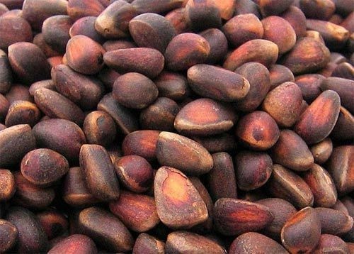 Кедровые орехи.