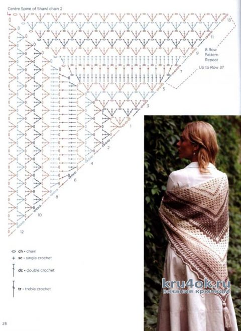 Подборка схем и описаний для вязания бактуса спицами