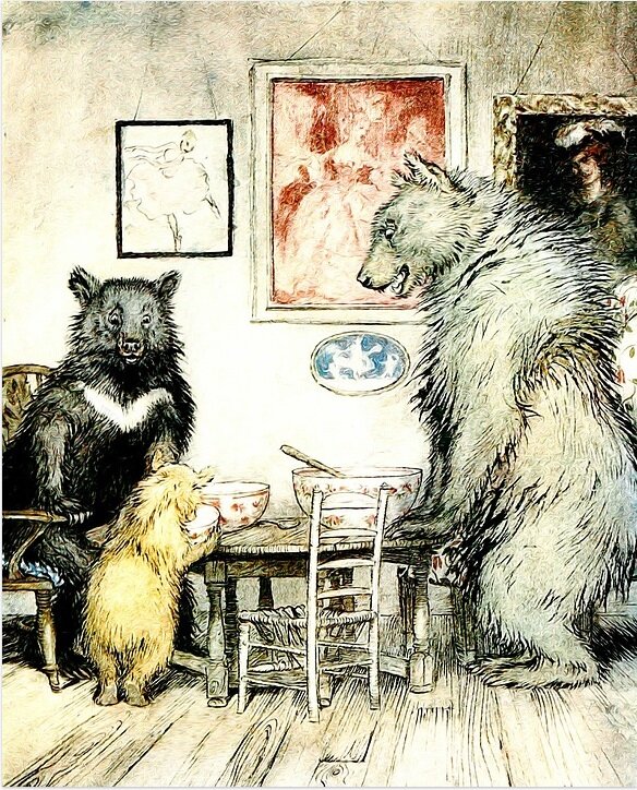 Ненецкая сказка Белый медведь и бурый медведь