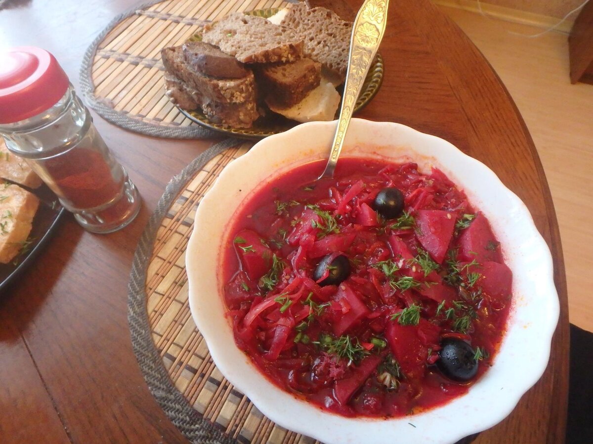 Украинский борщ, пошаговый рецепт с фото на ккал