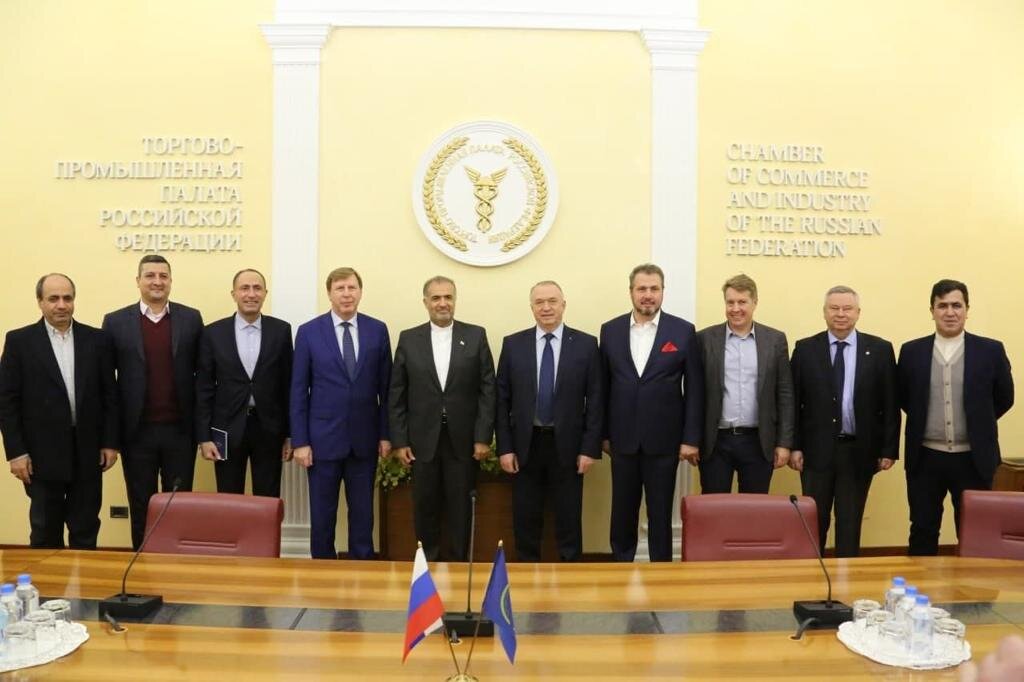 Торгово-промышленная палата РФ. Встреча Сергея Катырина с послом Исламской Республики Иран в РФ Каземом Джалали. Фото из личного архива Обыденова В.В. 