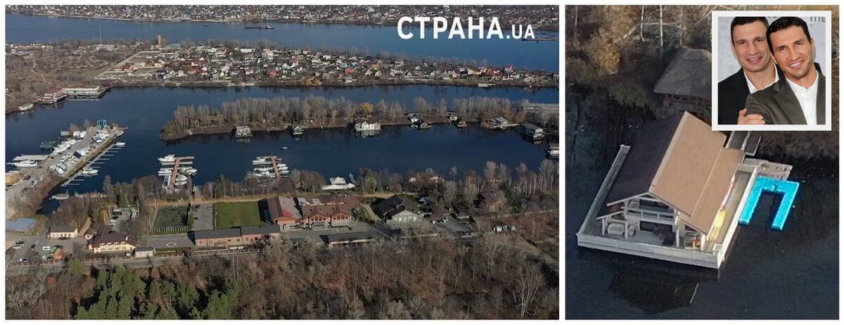 В домике на воде любят активно проводить время Владимир и Виталий Кличко, фото: Владислав Бовтрук, "Страна"