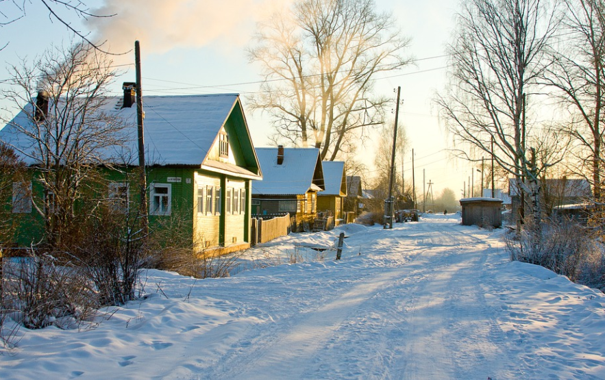 А вы любите отдыхать загородом зимой?