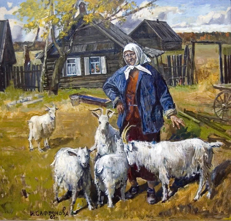 Сделано в деревне. Сафронова Инесса Викторовна (1963г.). Художник Сафронова Инесса Викторовна картины. Сафронова Инесса Викторовна (1963г.) Живопись. Художник Инесса Сафронова картины деревня.