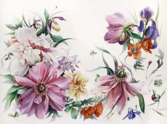 Работа Виктории Поповой. Изображение из аккаунта художницы в Инстаграм @viktoria_popova_wate