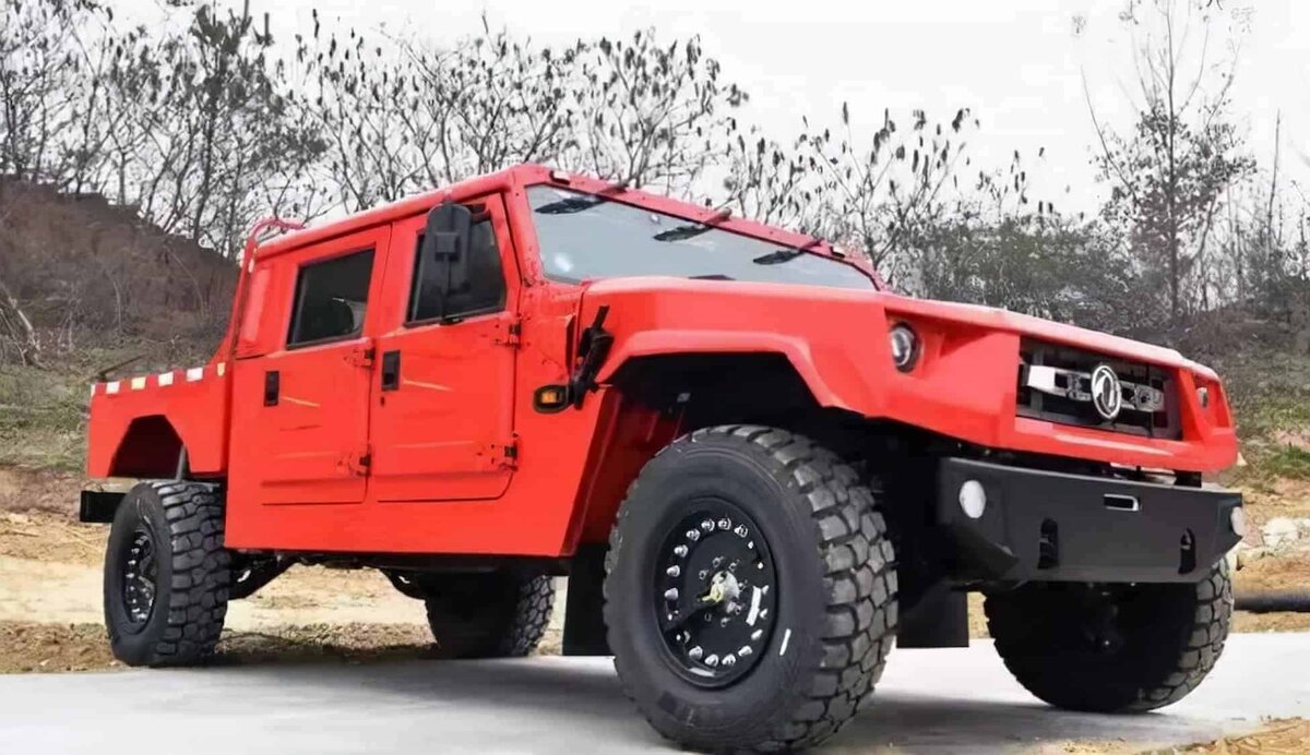 Dongfeng Warrior M50 - предшественник электрического внедорожника М18