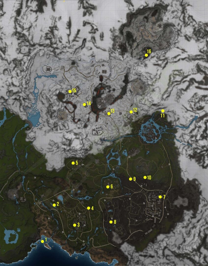Elex 2 карта сокровищ