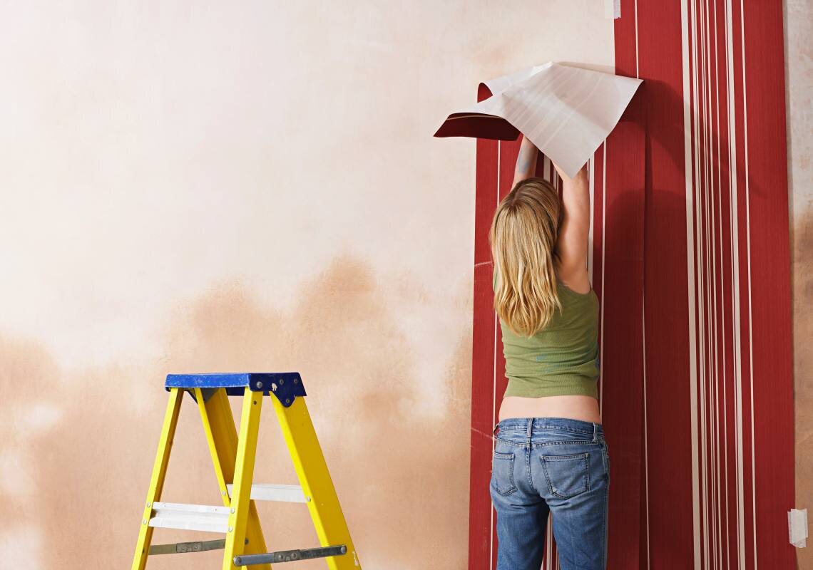 клеим обои правильно