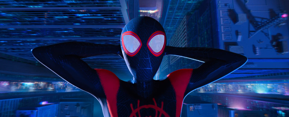 Кадр из мультфильма Человек - Паук: Через Вселенные
