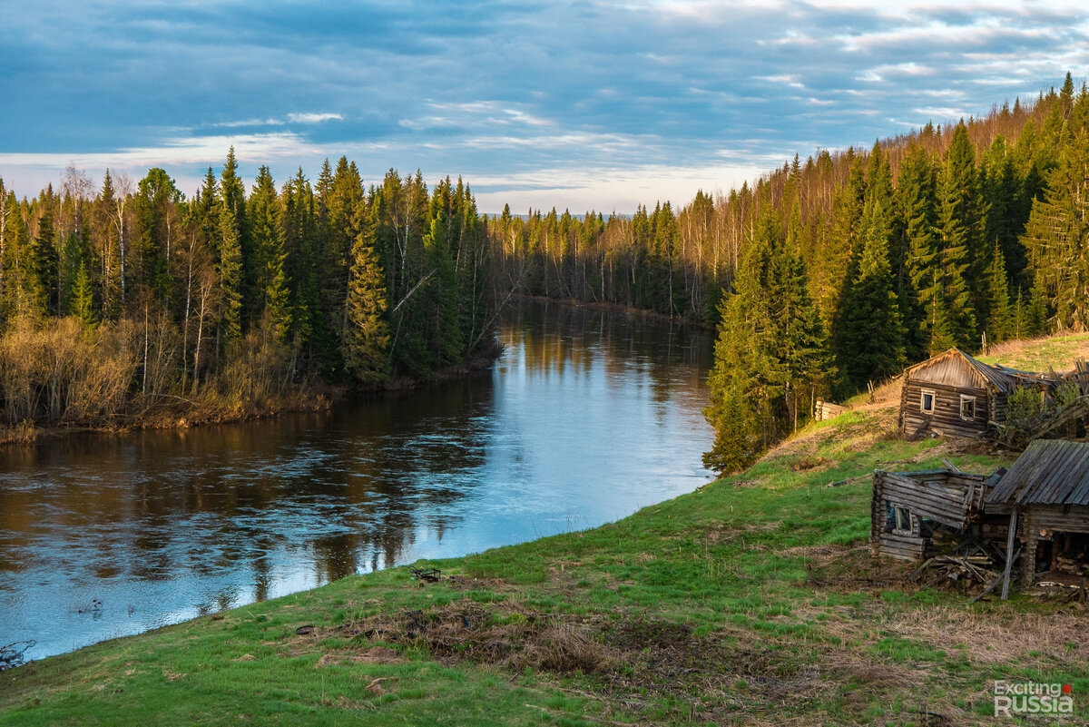 Река Колва Пермский край