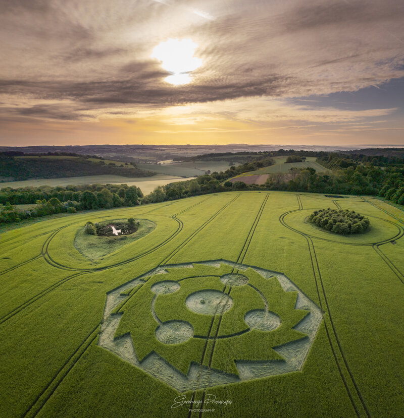 22.05.2022 г. Круги на полях Англии.