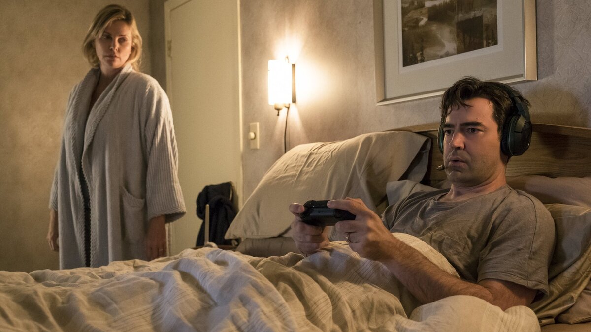 Кадр из фильма «Талли». Рекомендую посмотреть всем молодым родителям. 