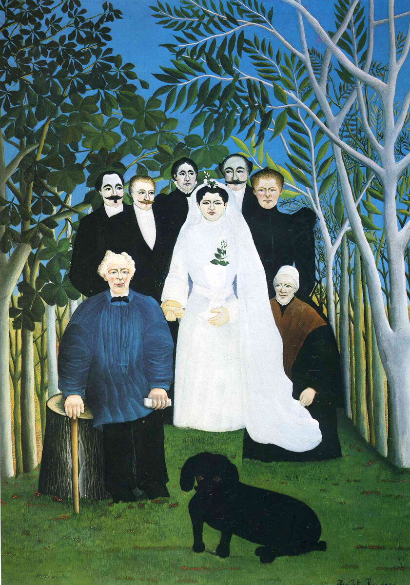 Анри Русо - Свадьба, 1905.
