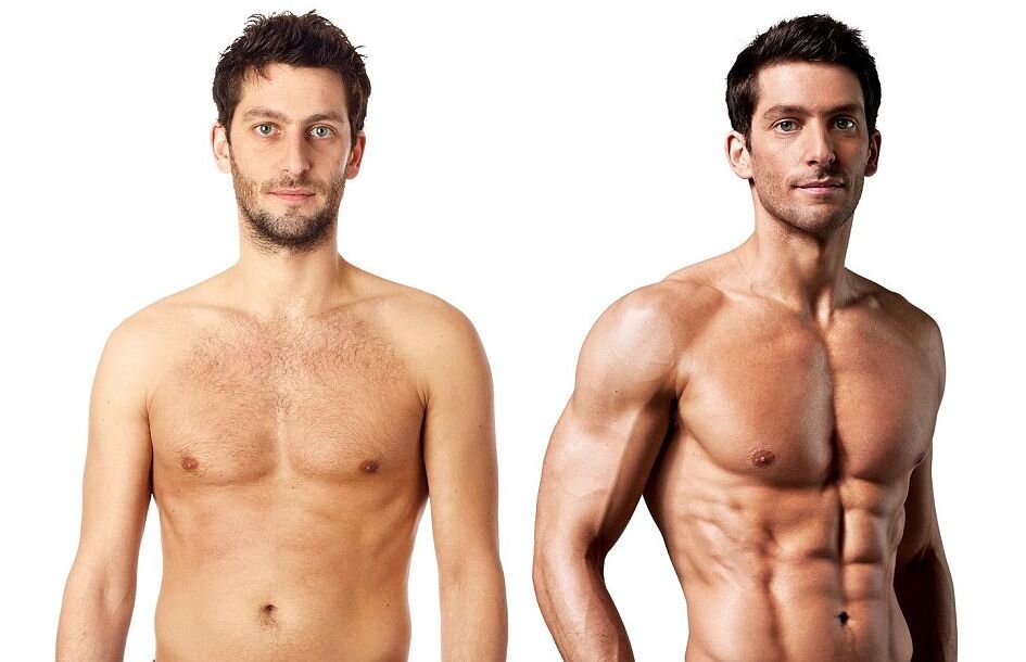 Сушка уменьшает количество жировой прослойки, выделяя рельеф мышц