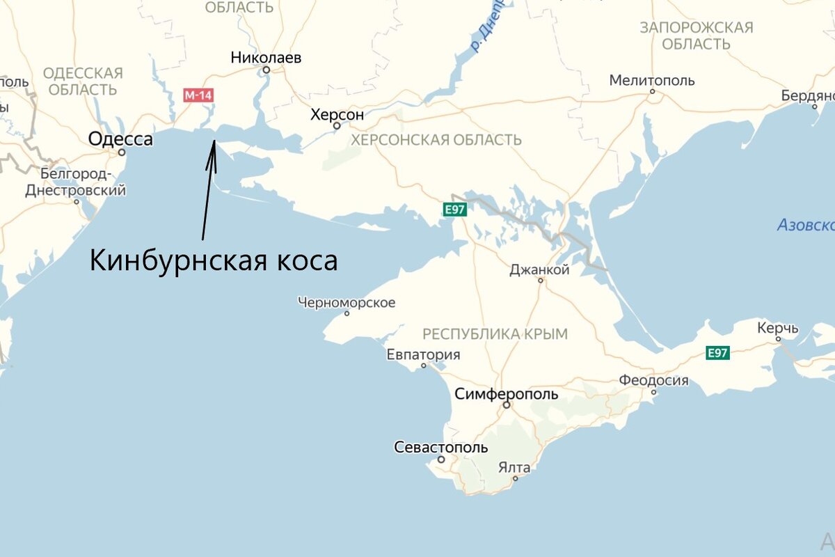 Херсон карта море